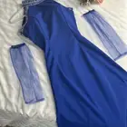 فستان ازرق مقاس S