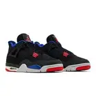 nike air jordan 4 rare air gold lettering