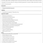 سيرة ذاتية تدعم ATS