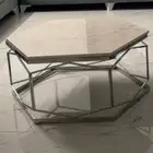 طاوله رخام سداسية