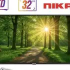 شاشة NIKAI 32  نظيفة جدا   استخدام 9 شهور فقط