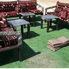 جلسات حديد للحدائق والحوش