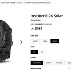 Garmin Instinct 2x solar 50mm