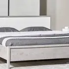 c سرير كينغ سايز 180 200 مع كومود   مرتبة هدية   جديد .