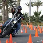 تدريب قيادة دراجة نارية