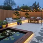 تنسيق وتصميم حدائق منزليه