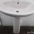 مغسلتين وكرسي حمام للبيع