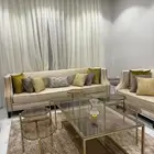 3 كنبات وطاولات وسجاد وستاره