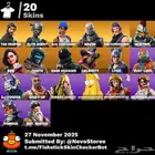 حساب فورت نايت السيزون الثالث