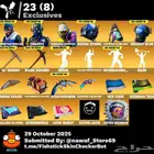 حساب فورت سكنات و فيبوكس