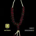 عقد ورد جوري مع فل طبيعي