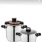 طقم قدرين ضغط ستيل ماركة شافر اوبتيما التركية