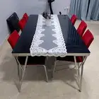 البيع طاولتين وبراد ثلاجه صغيره