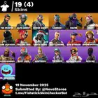 حساب فورت نايت السيزون الثالث