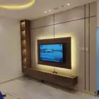 ديكور شاشه تلفزيون