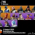 حساب فورت نايت قديم