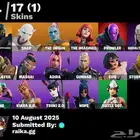 حساب فورت نايت فل اكس للبيع