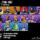 حساب فورت نايت فل اكس