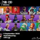 حساب فورت نايت مميز للبيع غير اساسي يربط بلايستيشن