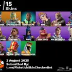 حساب فورت نايت مميز للبيع  650 V-Bucks