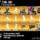 بيع احساب فورت نايت