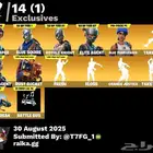 فورت نايت حسابب جبارر با 100 رقصه فلوس والصامل براعيه