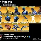 حساب فورت نايت اساسي 120 سكن حليب السعودية قديم اساسي