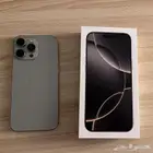 ايفون 16 برو ماكس 256 قيقا (تم البيع)