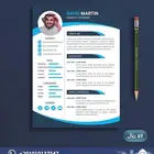 تصميم سيرة ذاتية عربي و انجليزي Cv