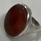 خواتم عقيق يماني عدة ألوان وأحجام كبيرة