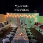 جلسات رمضانية طاولات عشاء رمضان تنسيق رمضاني بكجات حريقة