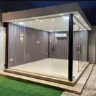 بناء مجالس سندوتش بنل زجاج سكريت مستودعات مطابخ خارجيه قرميد