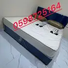 New Brand wood bed king size low price cash on delivery