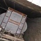 تانكي ماء اربع خانات 7طن نظيف للبيع