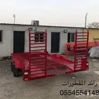 للبيع مقطورة سيارة