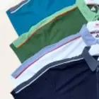 تيشرتات بولو بلونين طباعة وتطريز على حسب الطلب