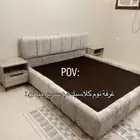 دواليب الملابس غرفة النوم ديكورات طاولات