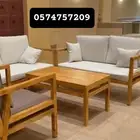 تفصيل جلسات خشب خارجية بجودة عالية