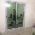 نوافذ الالمونيوم سرايا وعادي باب وشباك مح زجاج