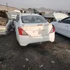 نيسان صني 2018 للبيع قطع غيار تشليح رقم 180 ولي العهد العكيش