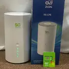 اقوى عروض باقات شبكة الإنترنت المتنقل جهازWiFi Zain 5Gمجانا