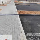 ابو ادهم معلم ومقاول بندوره وانترلوك شغل مخططات وحدائق أحواش