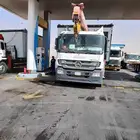 ونش في ملهم ونش دبل نقل مولدات نقل البركسات سطحه 8طن كرين