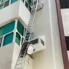 تركيب اغطية المكيفات غطاء مكيف فيبر شباك طارد الطيور
