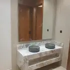 مغاسل رخام طبيعي صناعي