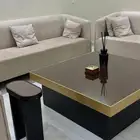 كنب جديد بطاولاتها. مع طاولات الخدمه 6 قطع