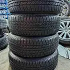 طقم كفرات برجستون 255 65 17. نظيف مره