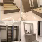 سرير م دولاب غرفه نوم كامل جديد ل اشكل موجود