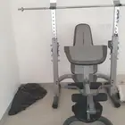 كرسي تمرين مع حامل اثقال