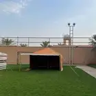 يوجد لدينة جميع انواع بيوت الشعر والخيام